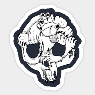 Many Hands Sticker